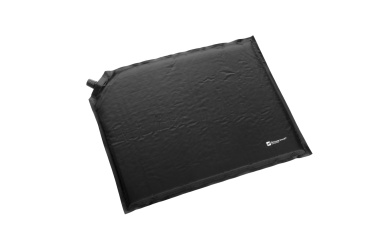 Logo trade promotional items picture of: Inflatable cushion ANTERO Schwarzwolf